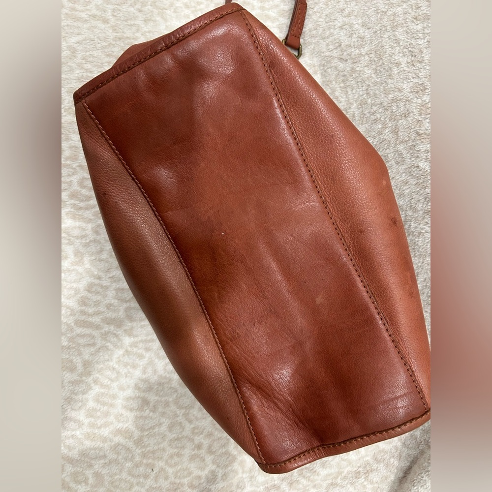 American Leather Co Leather Satchel - Picture 8 of 9